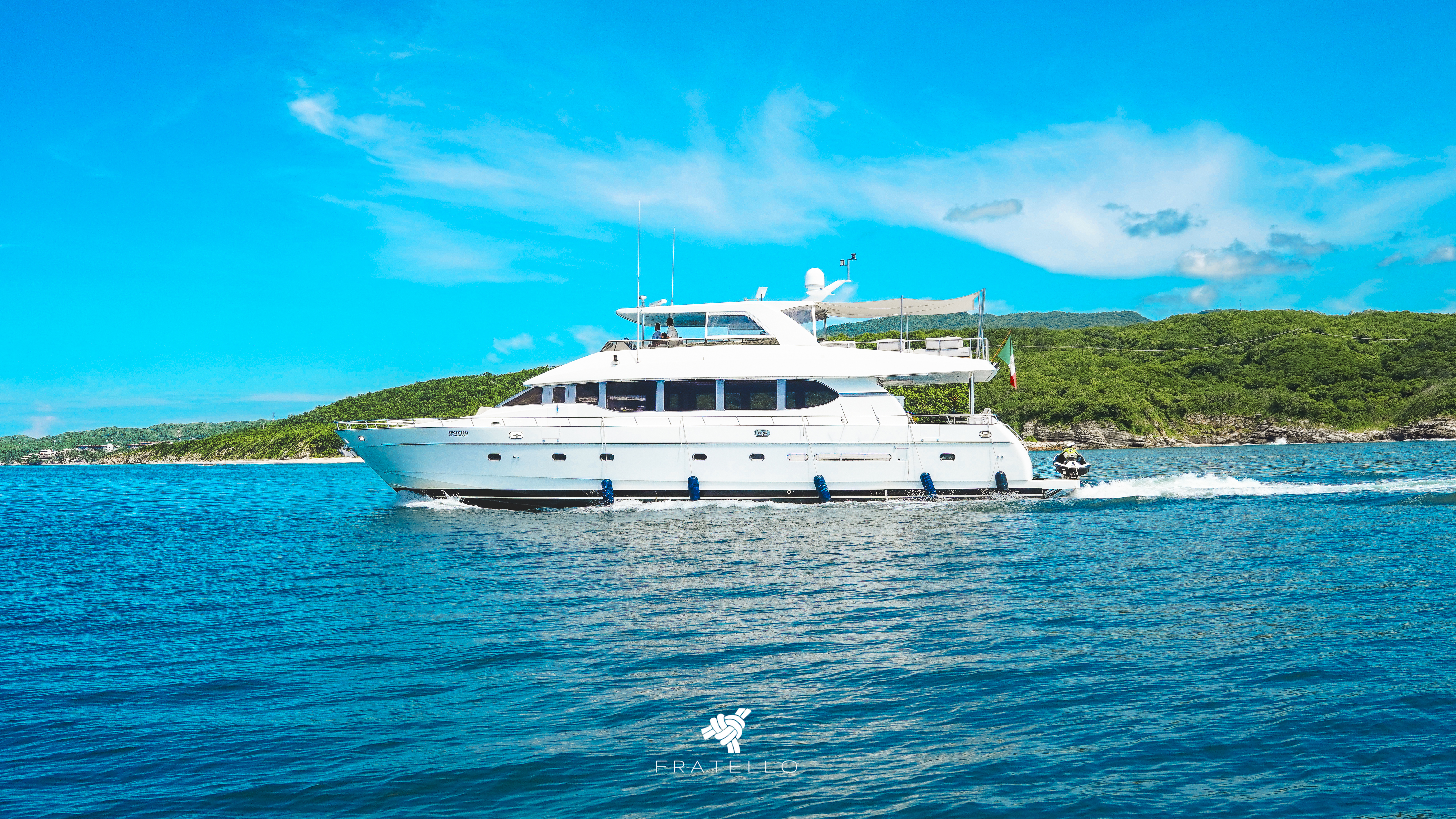 FRATELLO — 85 ft luxury Motor Yacht charter in Puerto Vallarta
