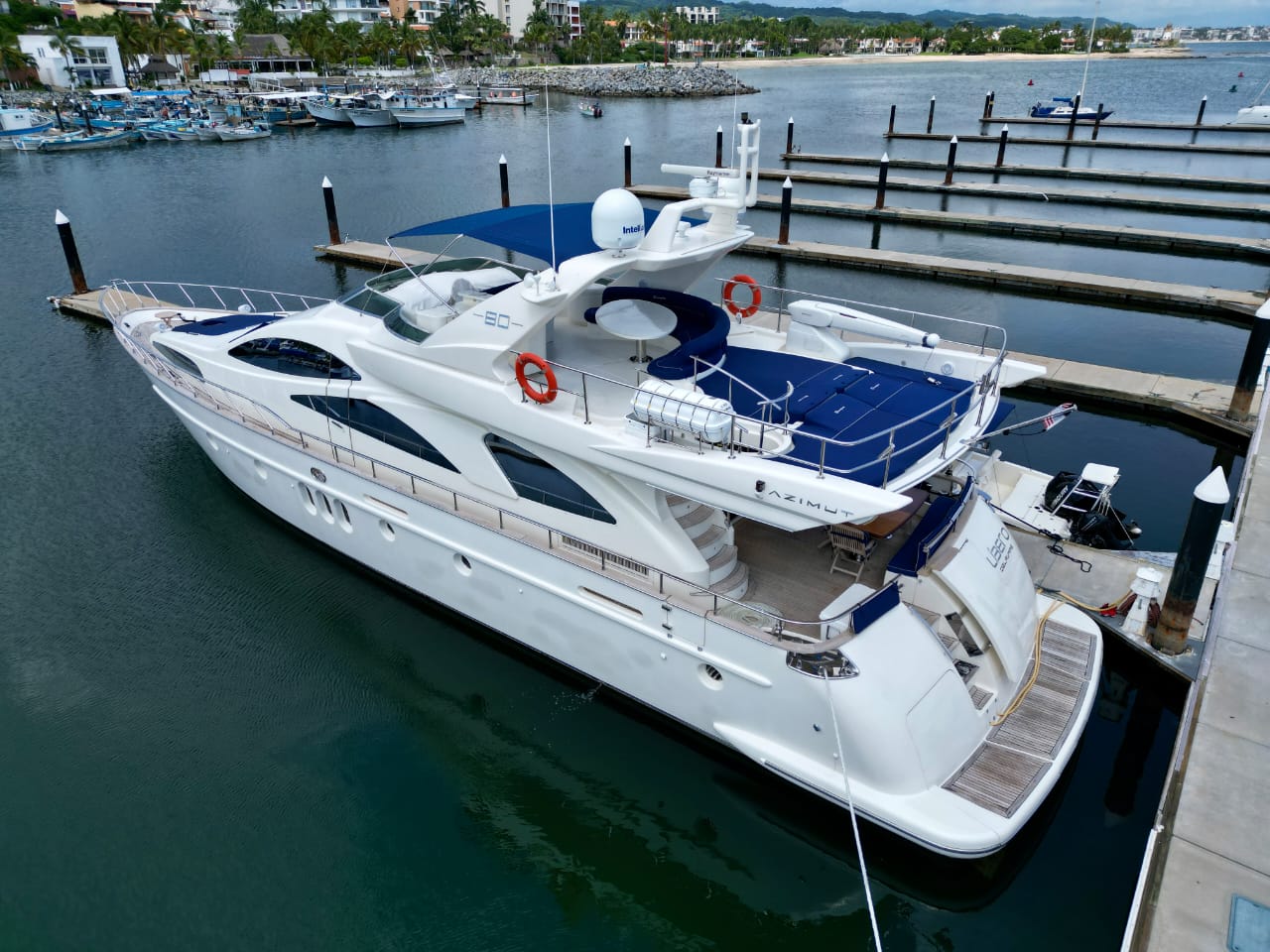AZIMUT — 80 ft luxury Motor Yacht charter in Puerto Vallarta